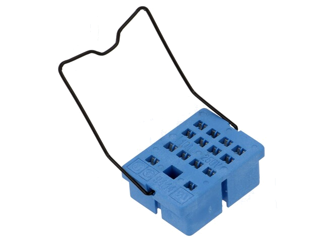 Socket; PIN: 14; 10A; 250VAC; 55.32,55.34; PCB; voor printplaten Socket; PIN: 14; 10A; 250VAC; 55.32,55.34; PCB; voor printplaten